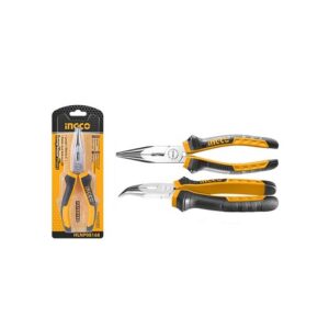 Pince à bec coudé 160mm HBNP08168 ingco maroc