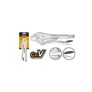 Pince-étau à mâchoire arrondie HCJLW0110 ingco maroc